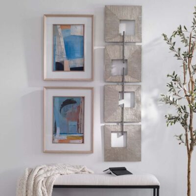 Linked Metal Wall Décor