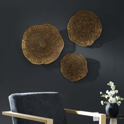 Radiance Metal Wall Décor, S/3