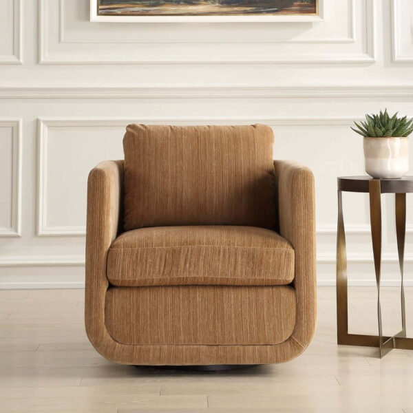 Abound Swivel Chair, Ginger