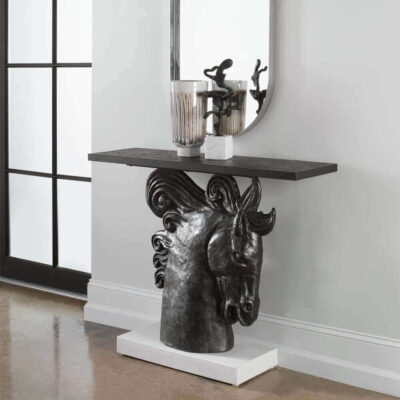 Friesian Console Table, 3 Cartons