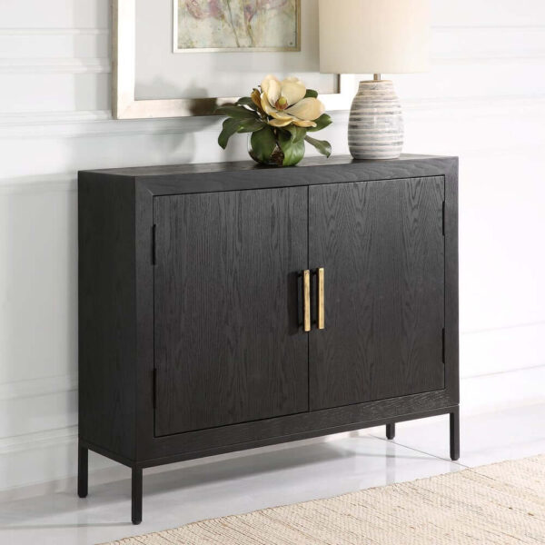 Front Range 2 Door Cabinet, Black