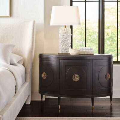 Paris 48 Inch Console Cabinet, Black