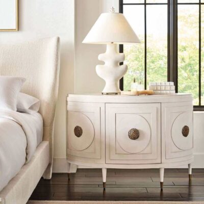 Paris 48 Inch Console Cabinet, White