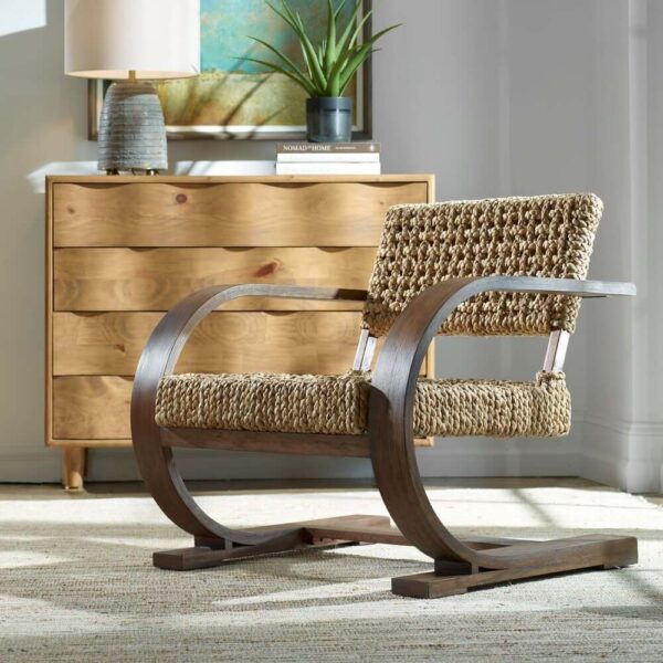 Rehema Accent Chair, Walnut