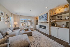 living room interior design Denver